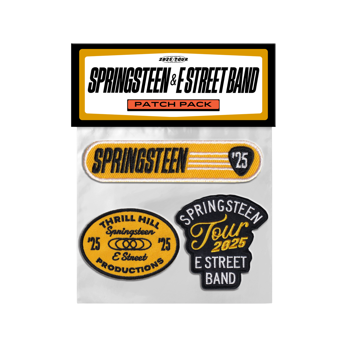 Springsteen and E Street Band Patch Set