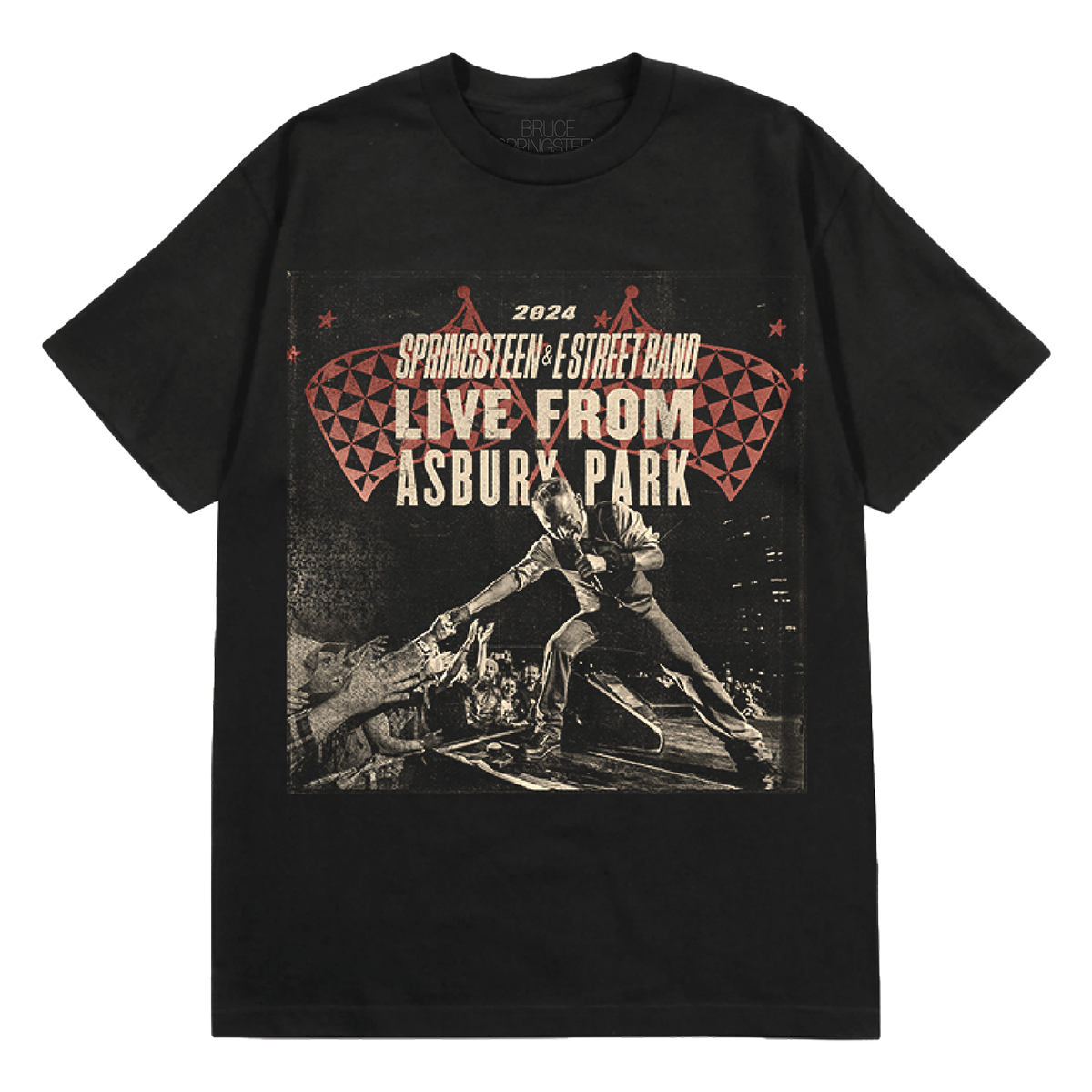 Live From Asbury Park 2024 Tee - Black