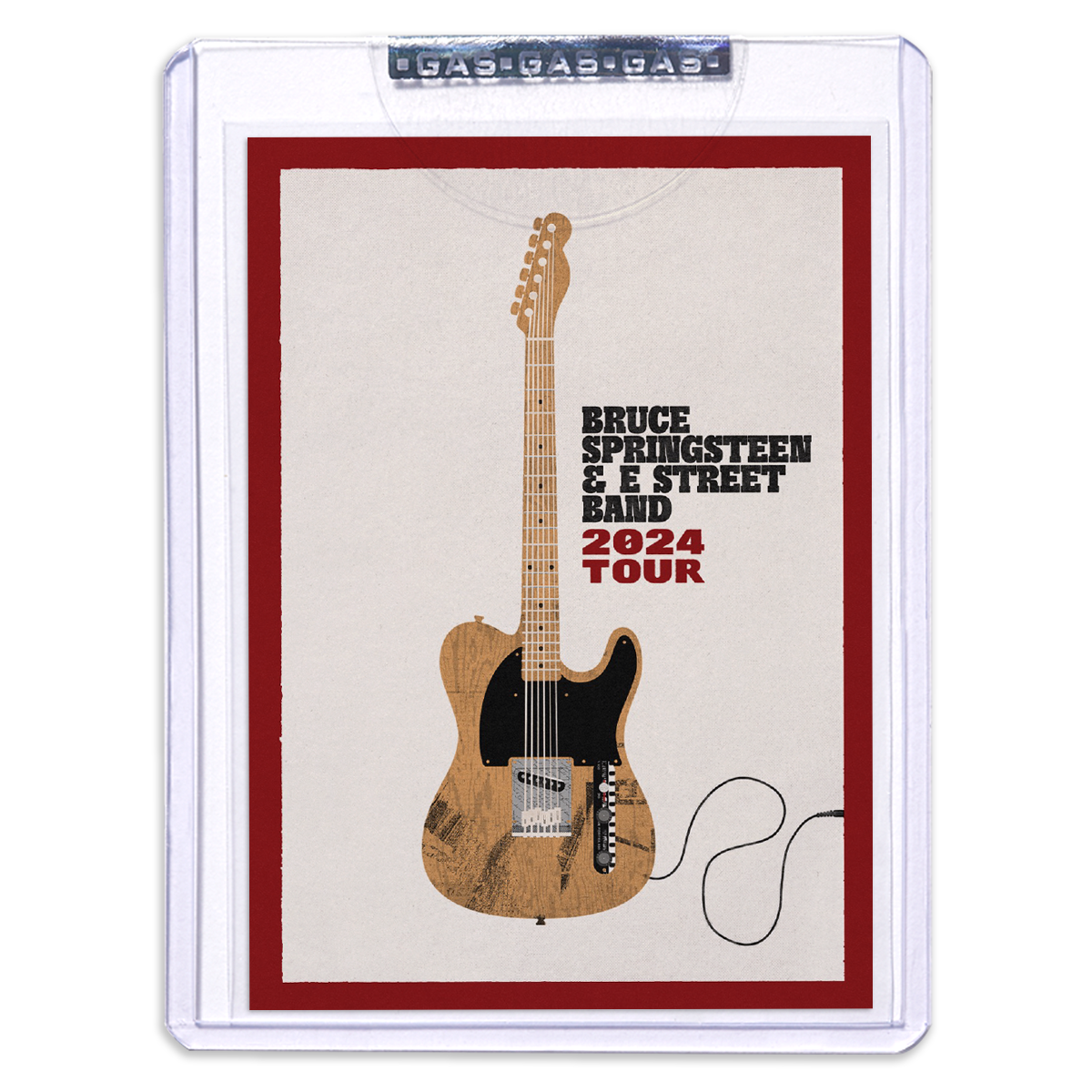 GAS Bruce Springsteen & The E-Street Band European Tour 2024 Trading Card