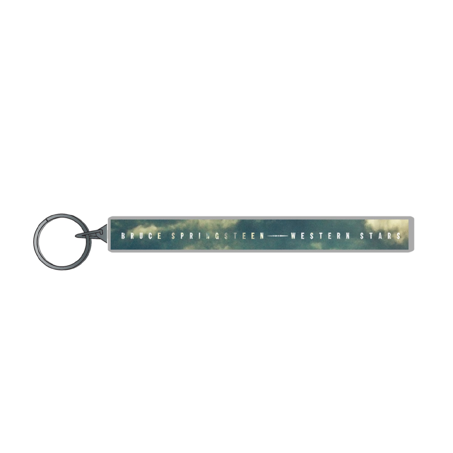 Western Stars Stainless Steel Keychain
