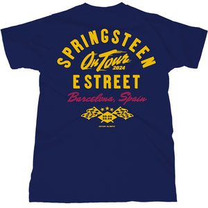 Springsteen & The E-Street Band Barcelona 2024 Limited Edition Tour T-shirt