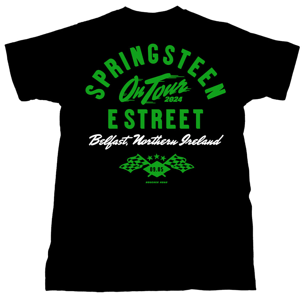 Springsteen & The E-Street Band Belfast 2024 Limited Edition Tour T-shirt