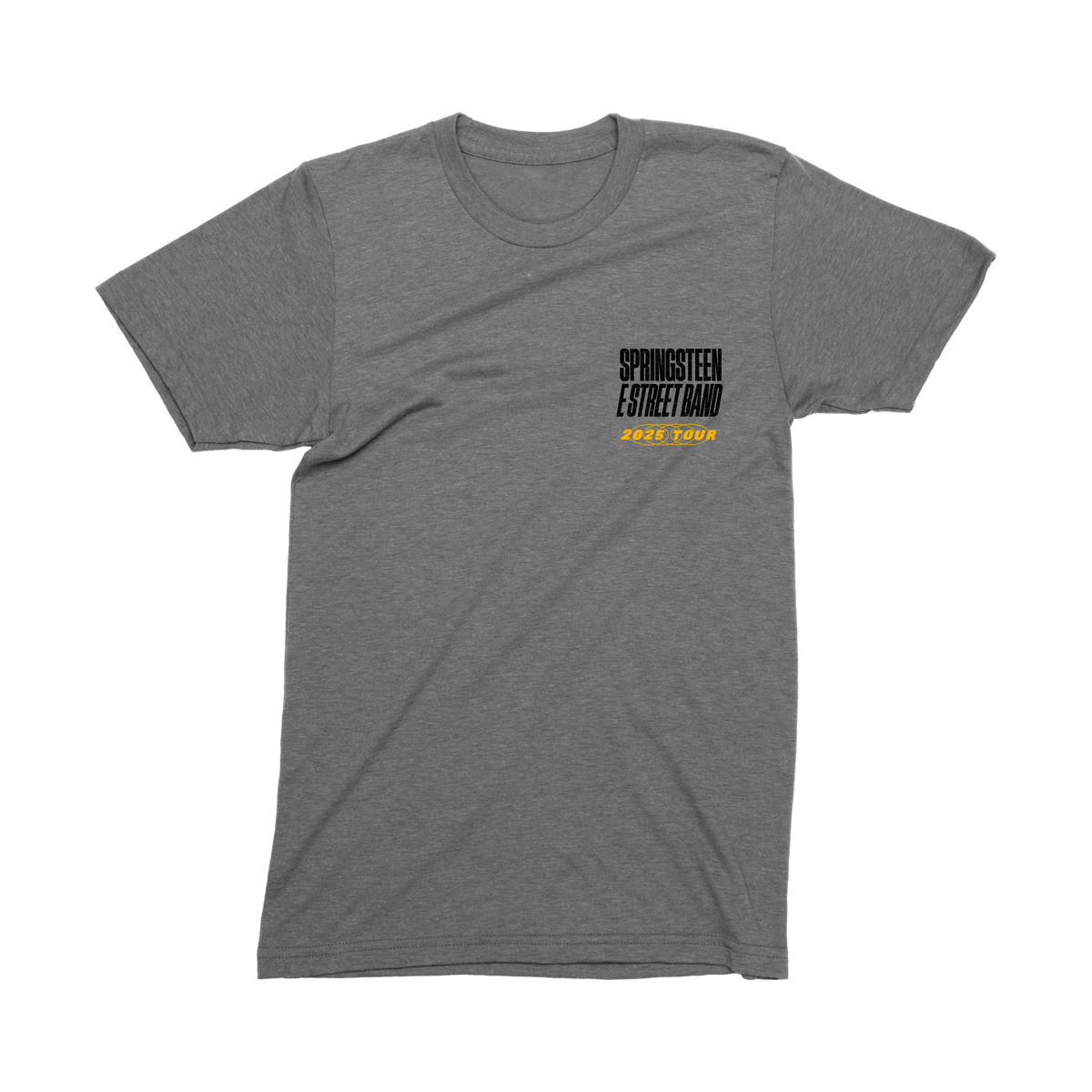 Springsteen & The E-Street Band 2025 Europe Tour Grey Tee