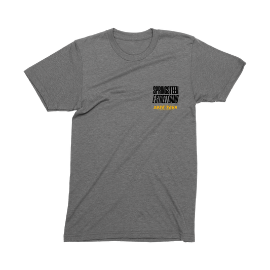 Springsteen & The E-Street Band 2025 Europe Tour Grey Tee