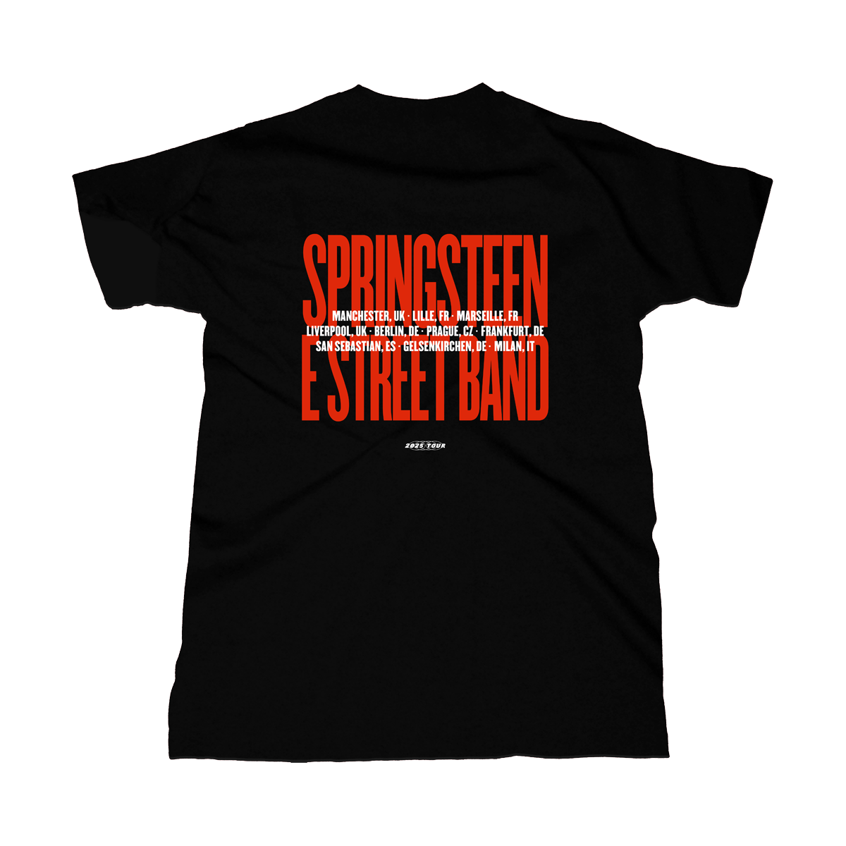 Springsteen & The E-Street Band 2025 Tour Photo Tee