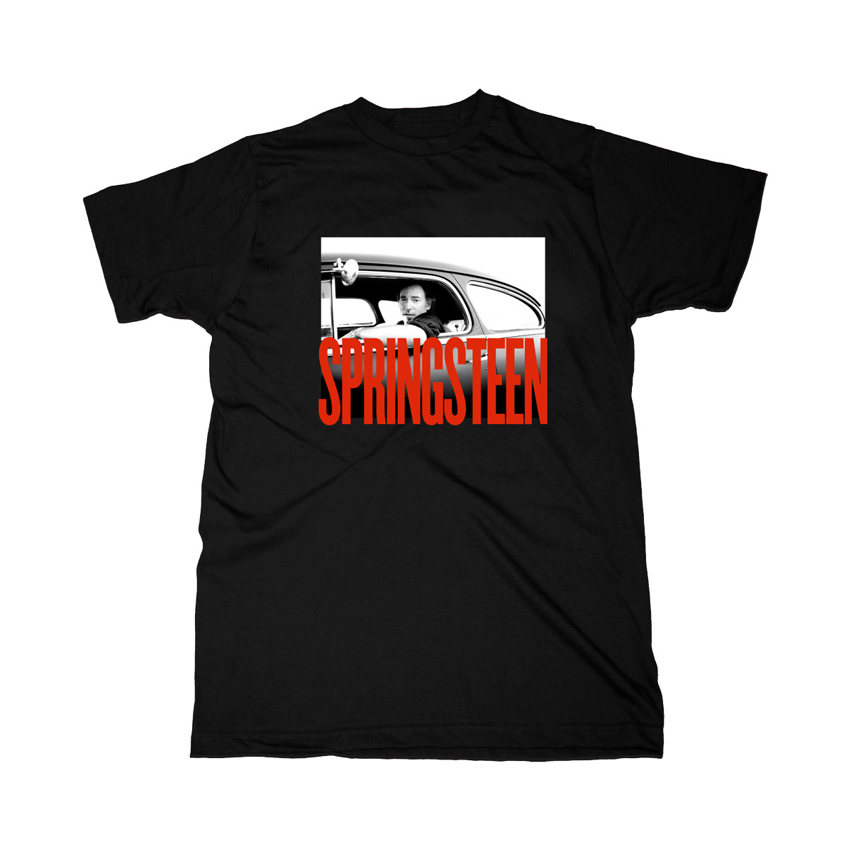 Springsteen Photo Black European Tour Tee