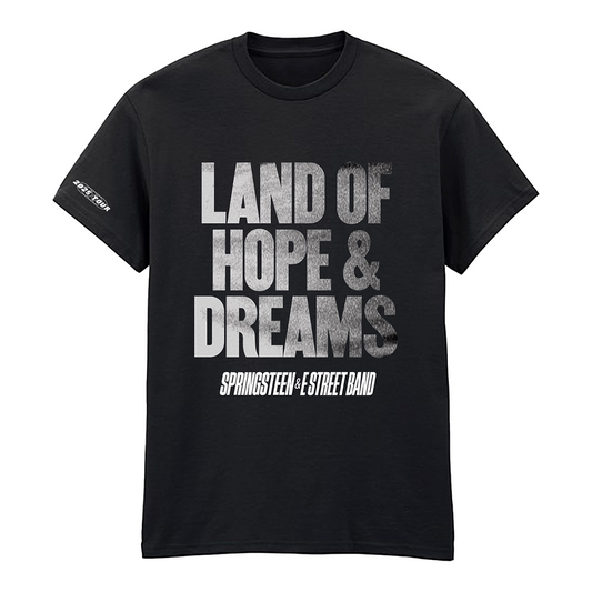 Springsteen & The E Street Band 2025 Land Of Hope & Dreams Tour Tee