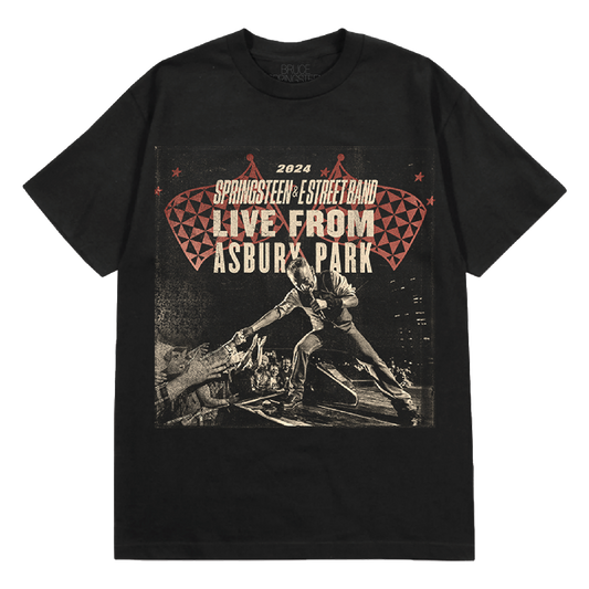 Live From Asbury Park 2024 Tee - Black