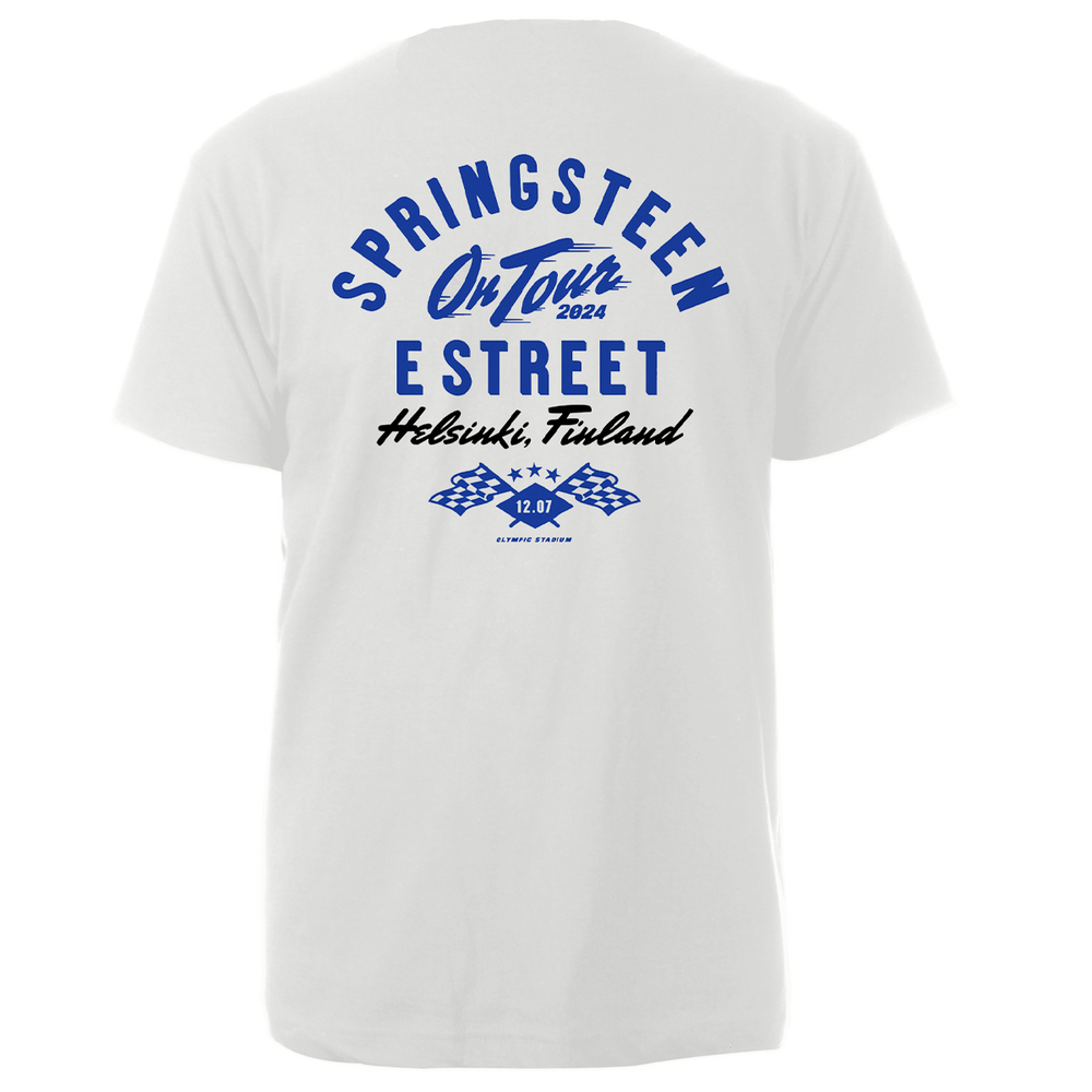 Springsteen & The E-Street Band Helsinki 2024 Limited Edition Tour T-shirt