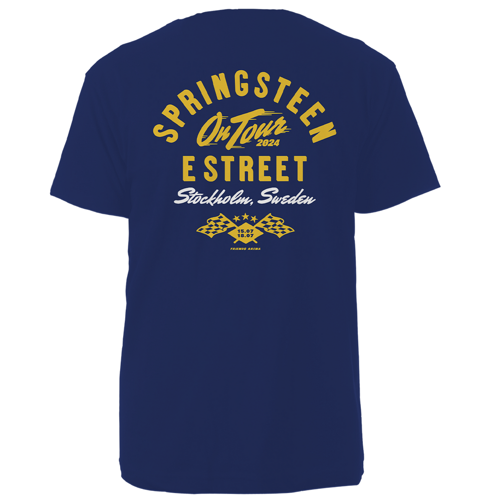 Springsteen & The E-Street Band Stockholm 2024 Limited Edition Tour T-shirt