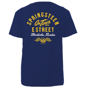 Springsteen & The E-Street Band Stockholm 2024 Limited Edition Tour T-shirt