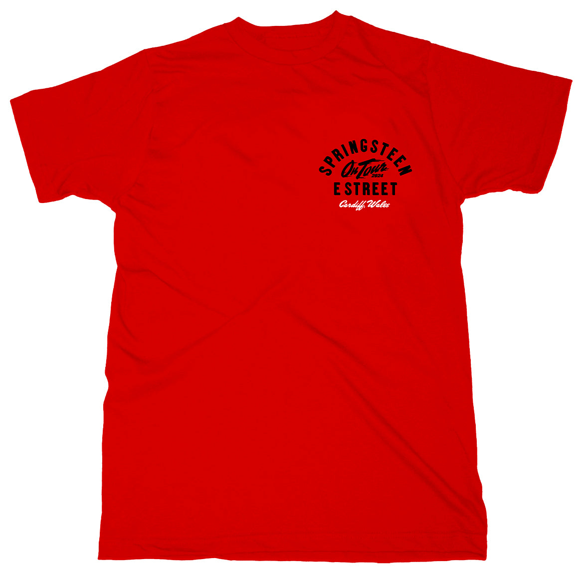 Springsteen & The E-Street Band Cardiff 2024 Limited Edition Tour T-shirt