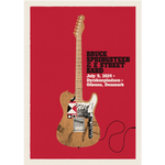 Denmark 9th July Bruce Springsteen and E Street Band World Tour 2024 Poster - Limited Edition