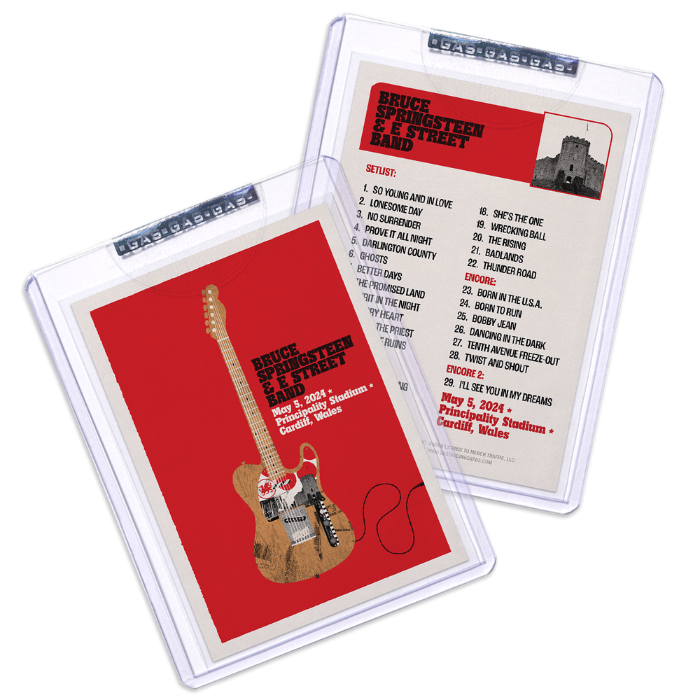 2025 Tour Collection Bruce Springsteen UK