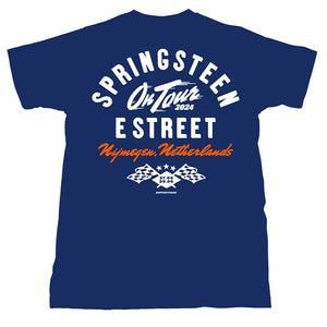 Springsteen & The E-Street Band Nijmegen 2024 Limited Edition Tour T-shirt