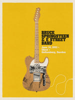 Gothenburg June 24th Bruce Springsteen and the E-Street Band World Tour 2023 Poster - Limited Edition