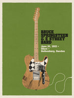Gothenburg June 26th Bruce Springsteen and the E-Street Band World Tour 2023 Poster - Limited Edition