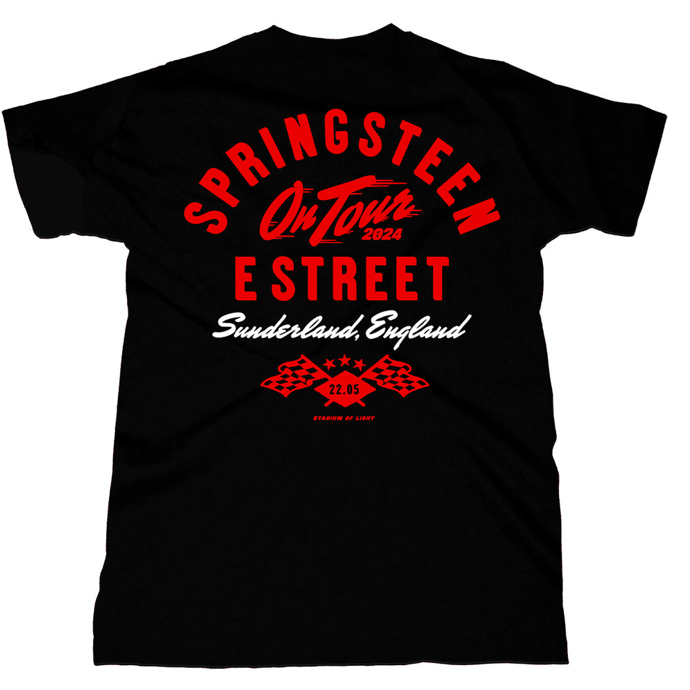 Springsteen & The E-Street Band Sunderland 2024 Limited Edition Tour T-shirt