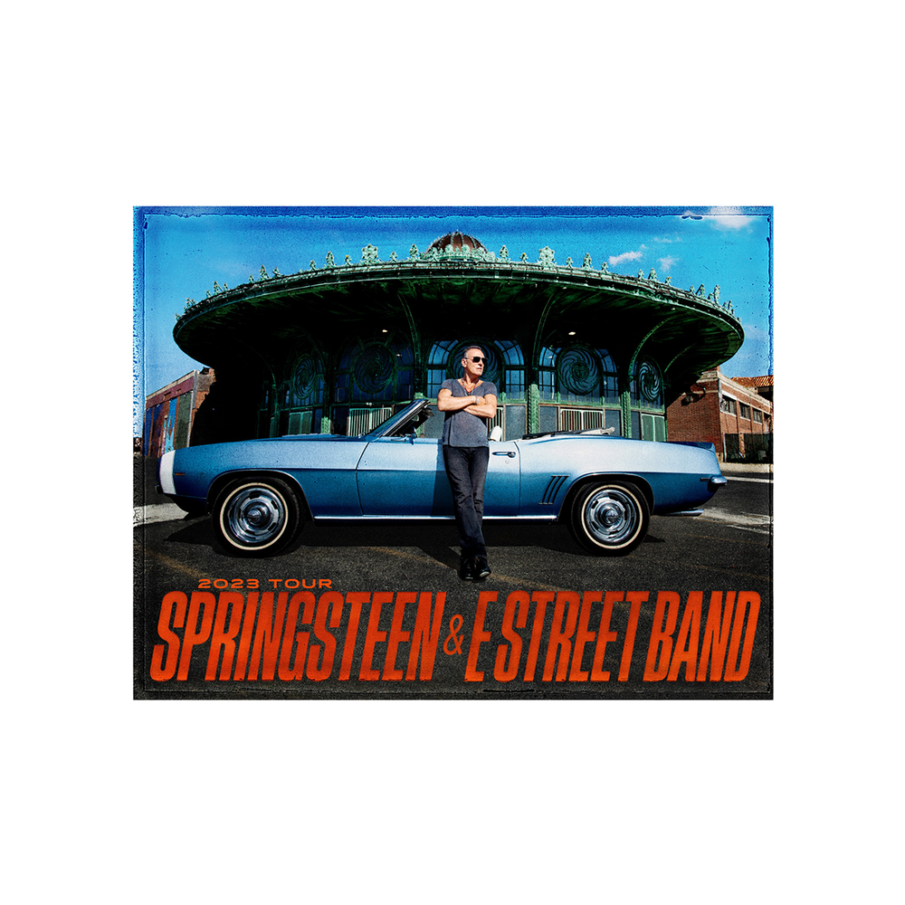 Springsteen and The E Street Band 2023 Tour Poster