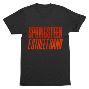 Bruce Springsteen and E Street Band Stage Black Tee